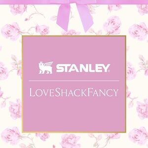 Stanley&LoveFancyShack collaboration.   Pattern: Ribbon Rosa
Limited edition